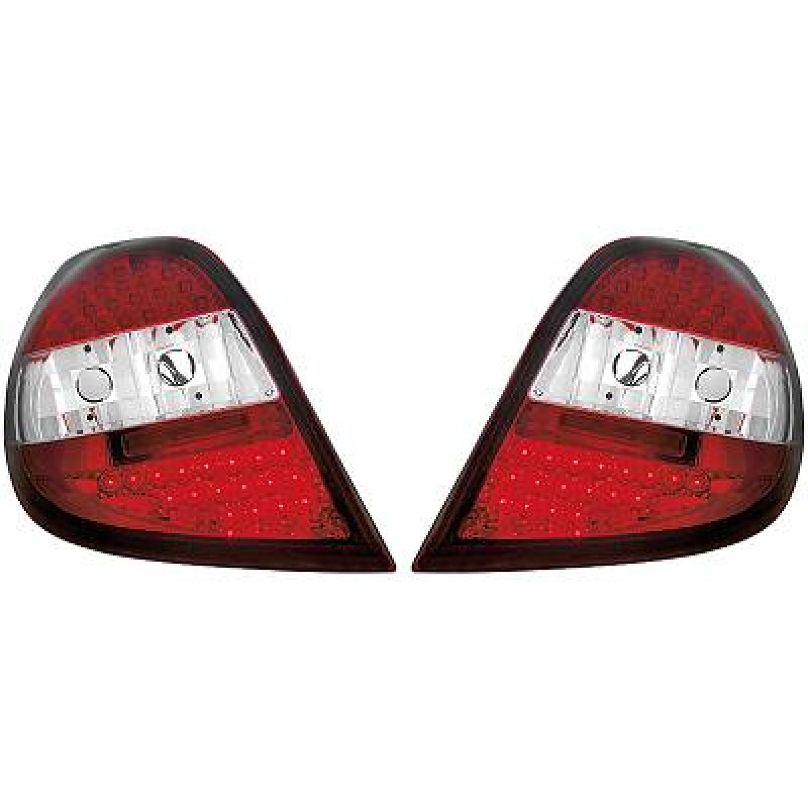 Jogo de farolins traseiros para Renault Clio III 05-09
