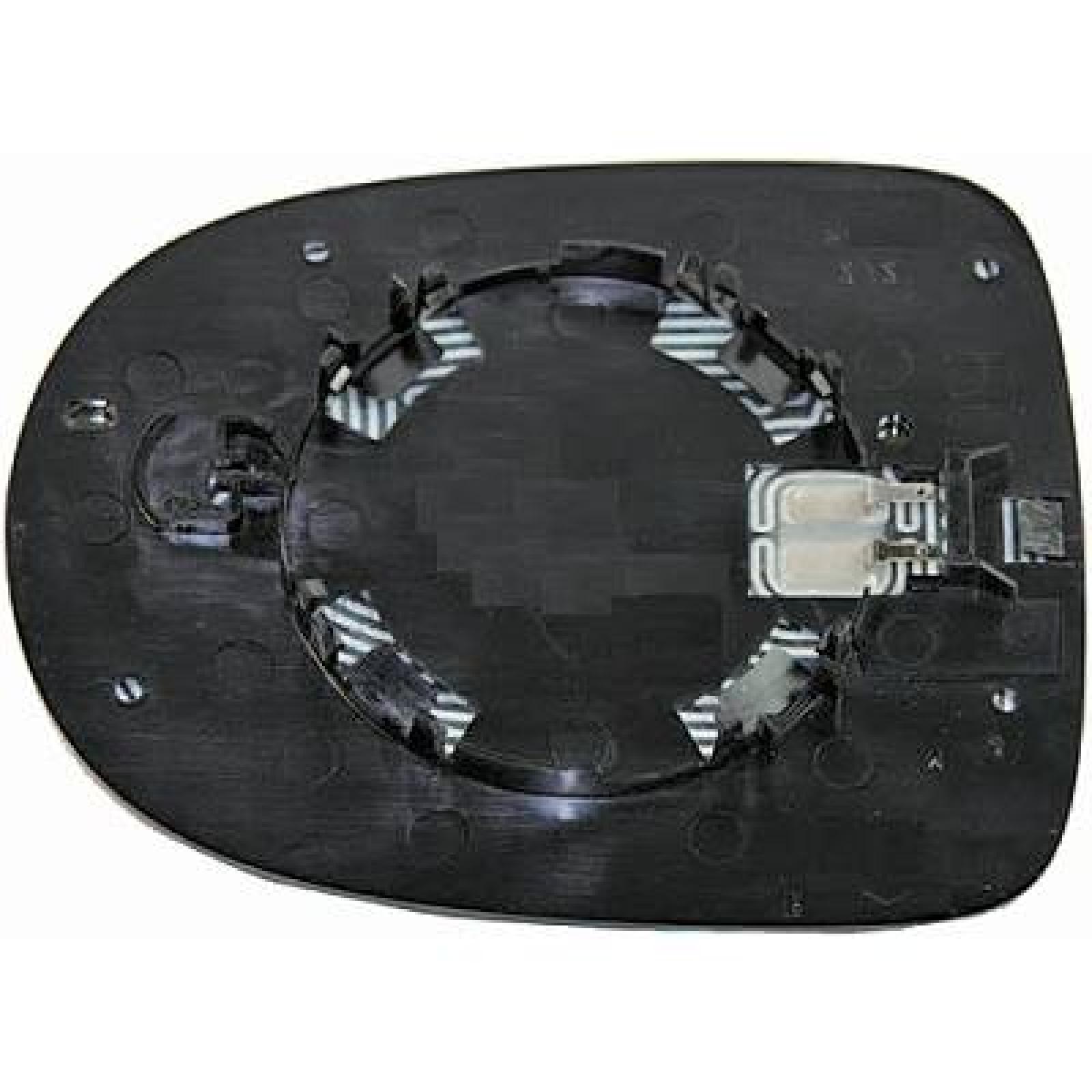 Vidro de espelho, espelho retrovisor exterior Esquerdo para Renault Clio Berlina/Grandtour 09-12