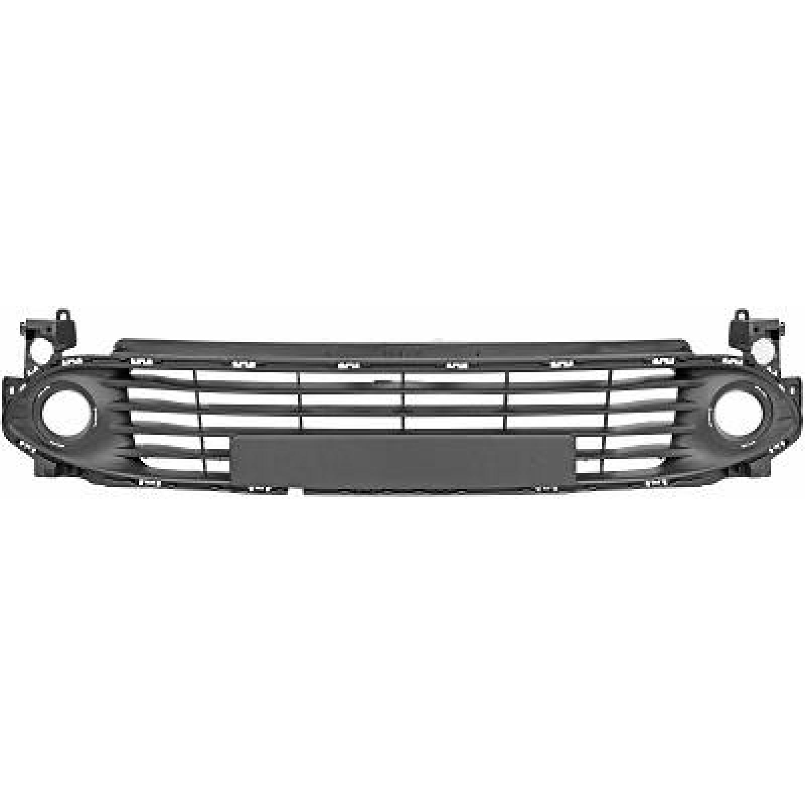 Grelha de ventilador, pára-choques Dianteiro para Renault Clio IV 12-16