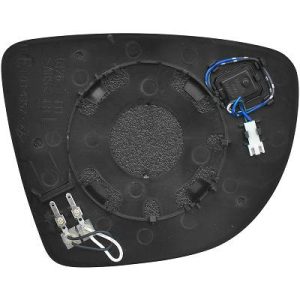 Vidro de espelho, espelho retrovisor exterior Esquerdo para Renault Clio V 19->>