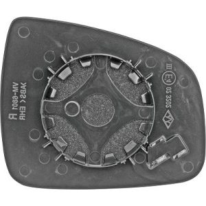 Vidro de espelho, espelho retrovisor exterior Esquerdo para Dacia Logan Berlina/Carrinha MCV Pickup 08-13