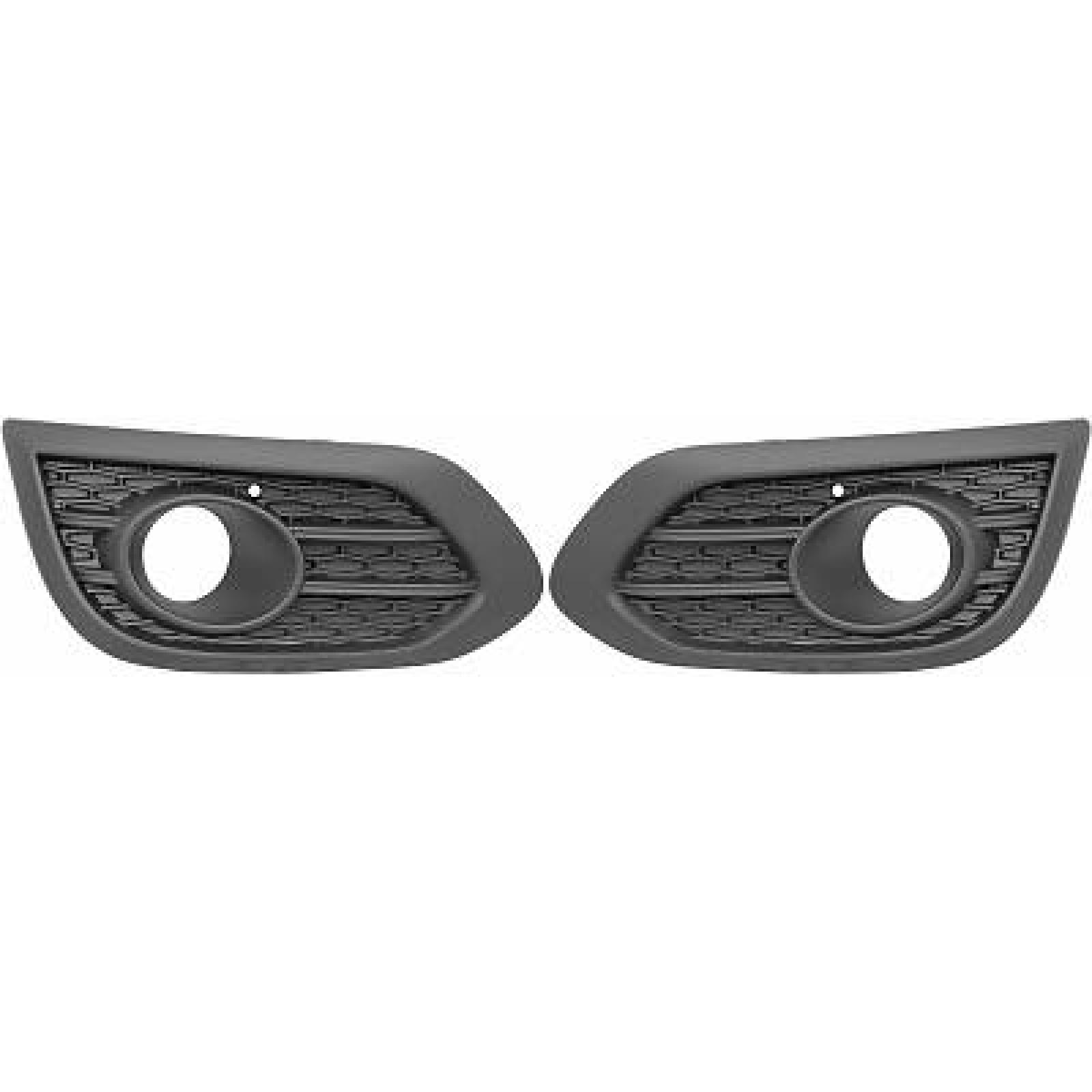 Grelha de ventilador, pára-choques Direito para Renault Kadjar 19->>