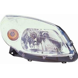 Farol principal Direito para Dacia Sandero 08-12