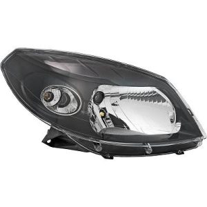 Farol principal Direito para Dacia Sandero 08-12
