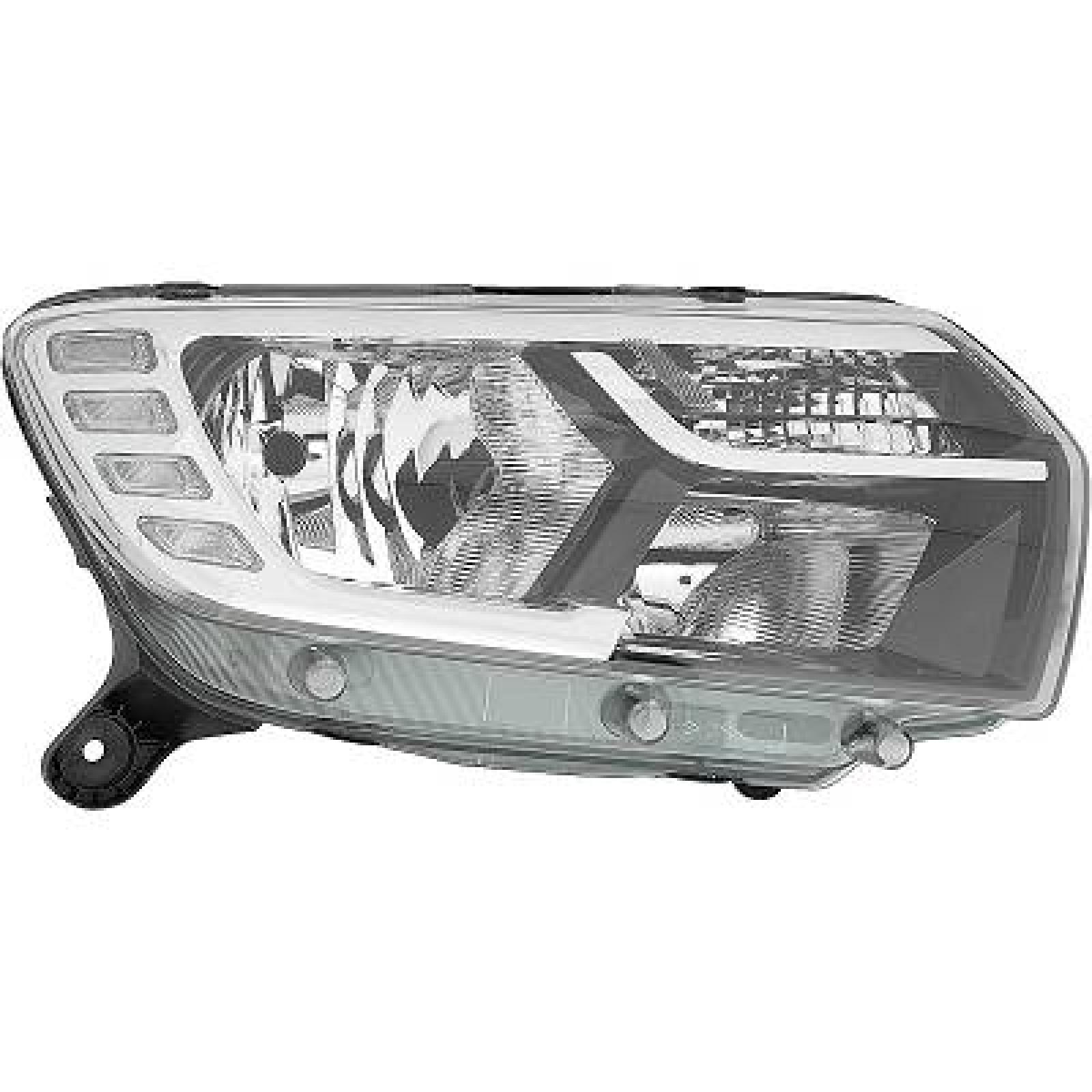 Farol principal Direito para Dacia Sandero II 17-20