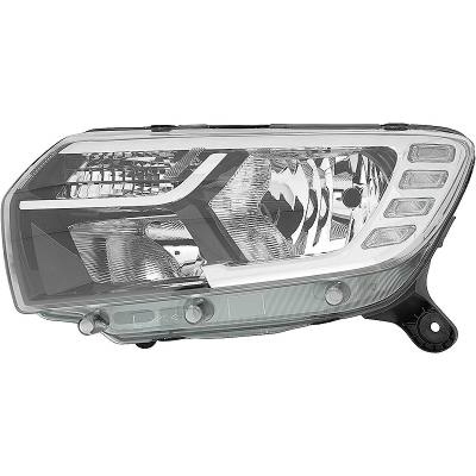 Farol principal Esquerdo para Dacia Sandero Stepway 17->>