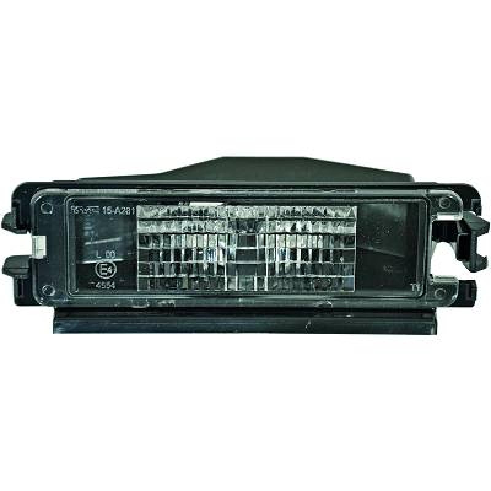 Luz de chapa de matrícula para Dacia Sandero II 12-16