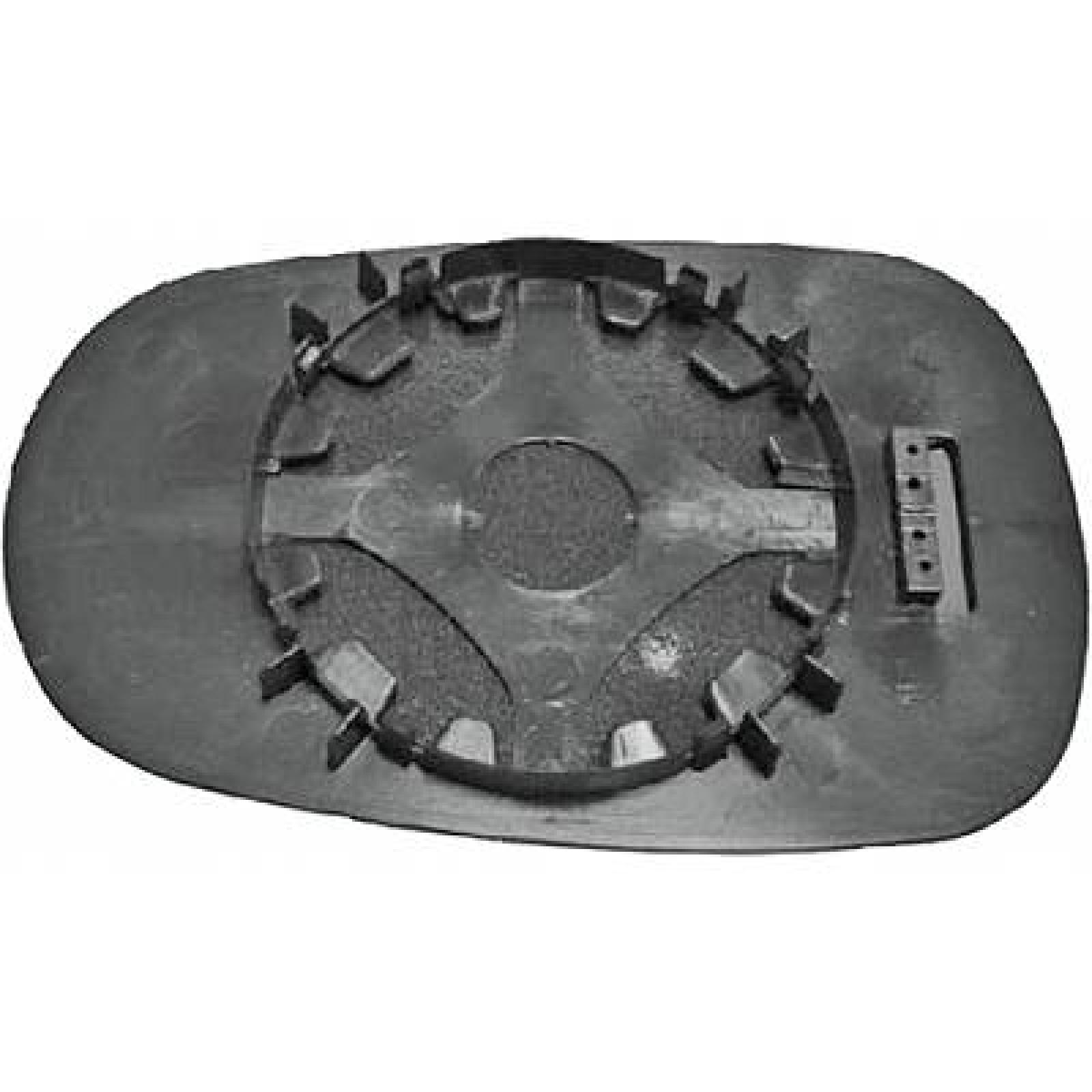 Vidro de espelho, espelho retrovisor exterior Direito para Renault Megane (Berlina/Carrinha) 99-02