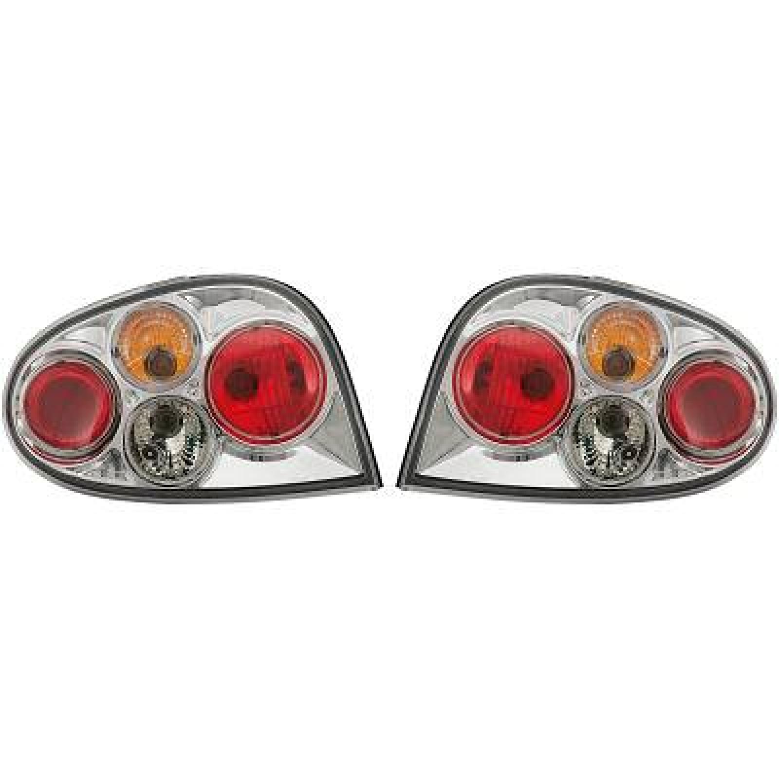 Jogo de farolins traseiros para Renault Megane 96-99