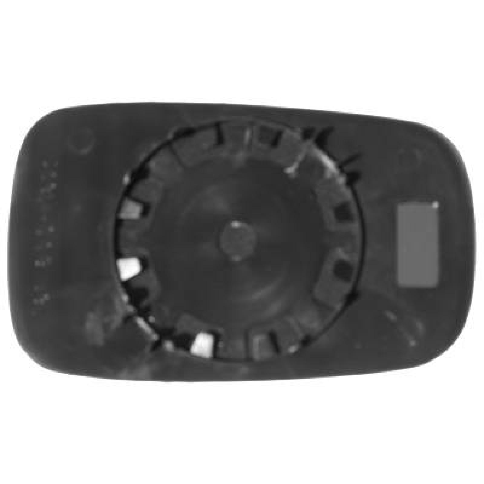 Vidro de espelho, espelho retrovisor exterior Esquerdo para Renault Scenic 12-16
