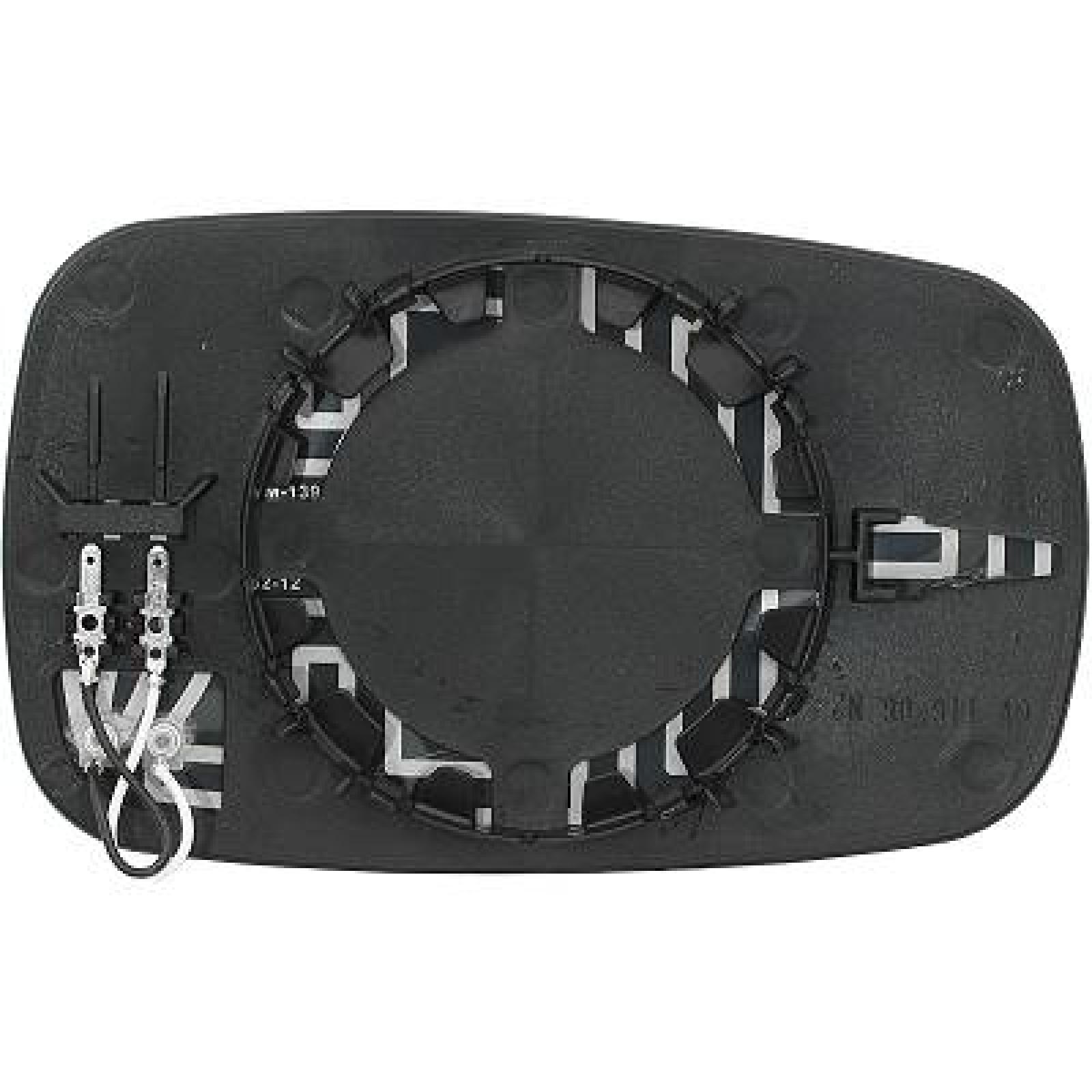 Vidro de espelho, espelho retrovisor exterior Direito para Renault Scenic/Grand Scenic 03-06