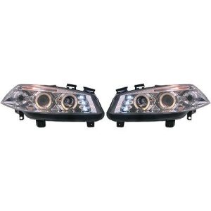 Jogo de faróis principais para Renault Megane II 02-05