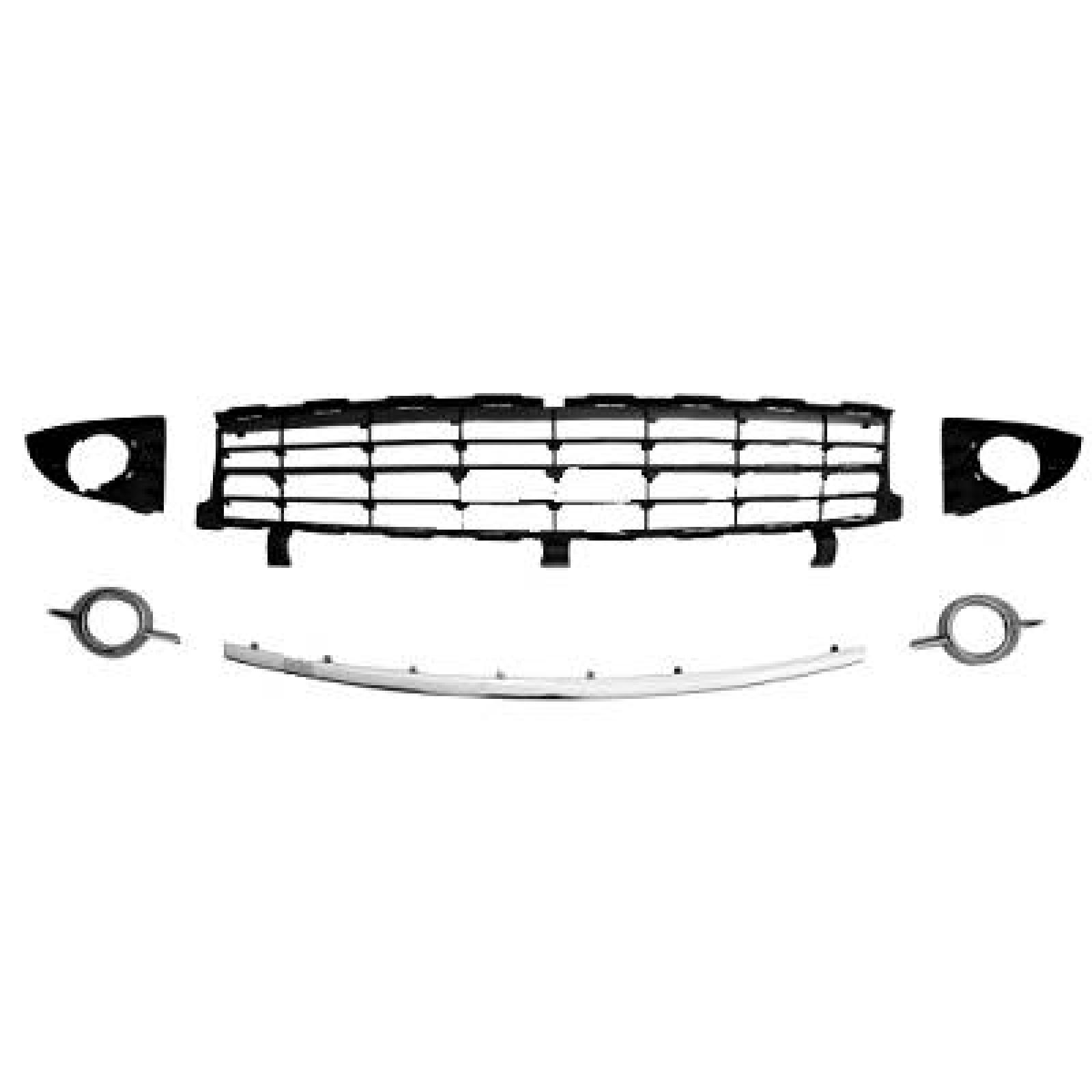 Grelha de ventilador, pára-choques Dianteiro para Renault Scenic 06-09