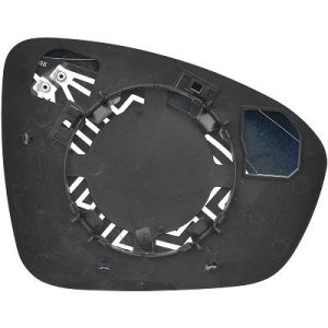 Vidro de espelho, espelho retrovisor exterior Esquerdo para Renault Megane IV 16->>