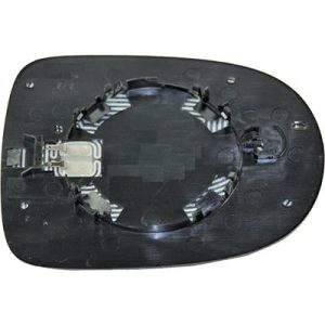 Vidro de espelho, espelho retrovisor exterior Direito para Renault Twingo GT+Dynamique 07-11