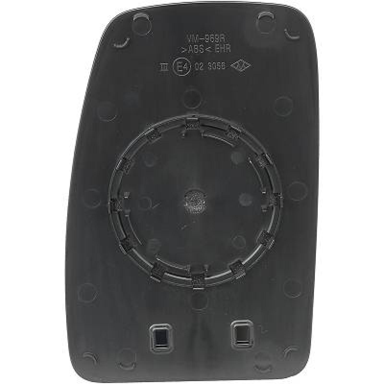 Vidro de espelho, espelho retrovisor exterior Direito para Nissan Interstar 03-10