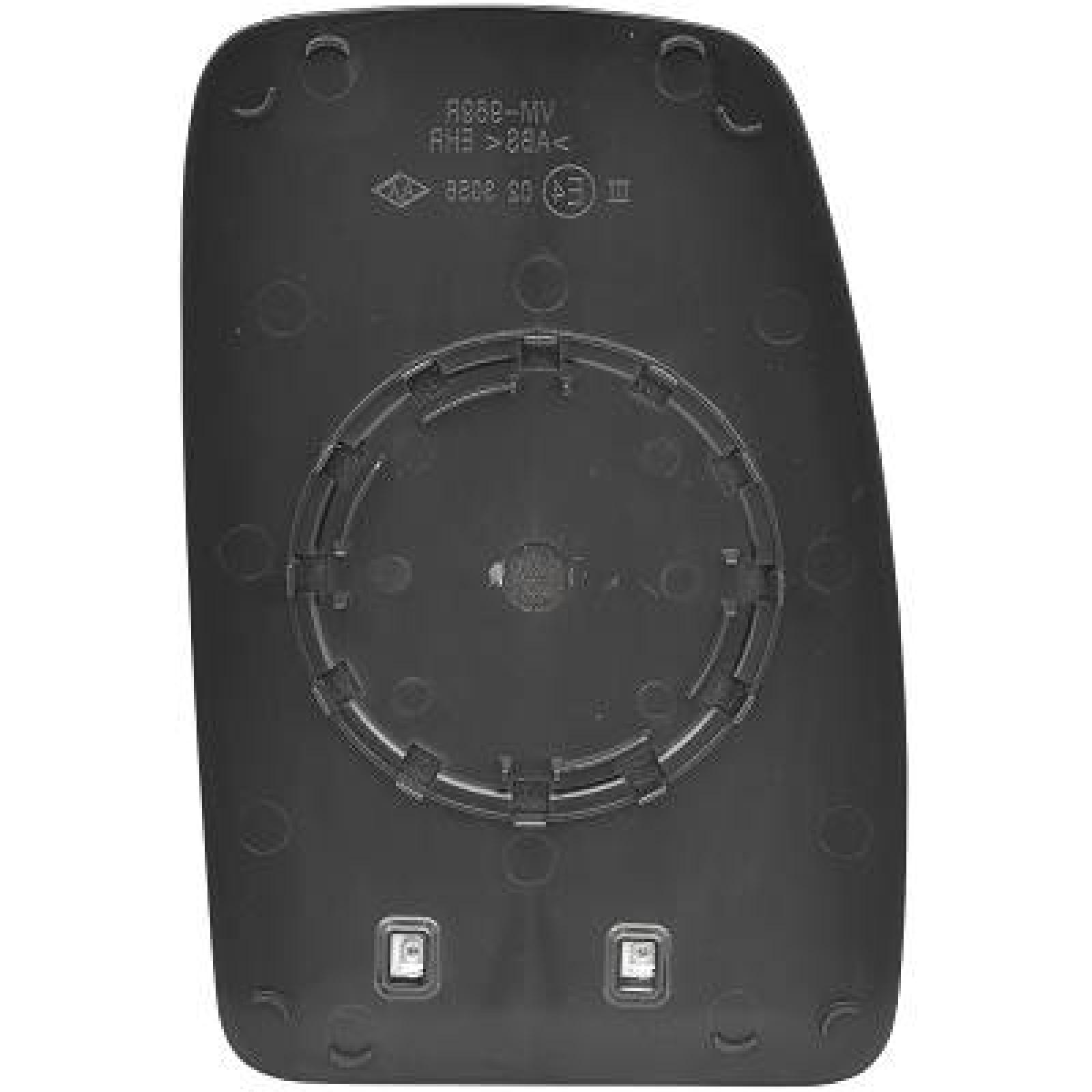 Vidro de espelho, espelho retrovisor exterior Esquerdo para Renault Master 03-10