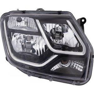 Farol principal Direito para Dacia Duster 13->>