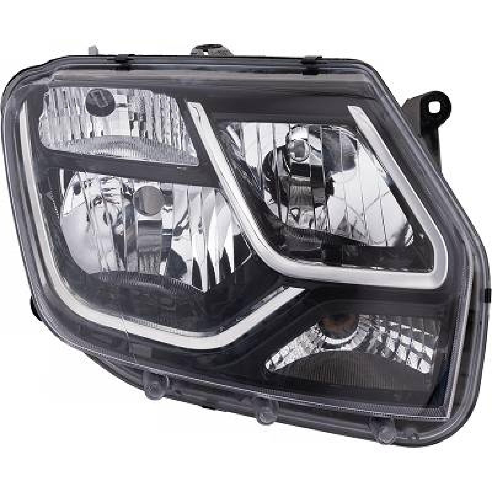 Farol principal Direito para Dacia Duster 13->>