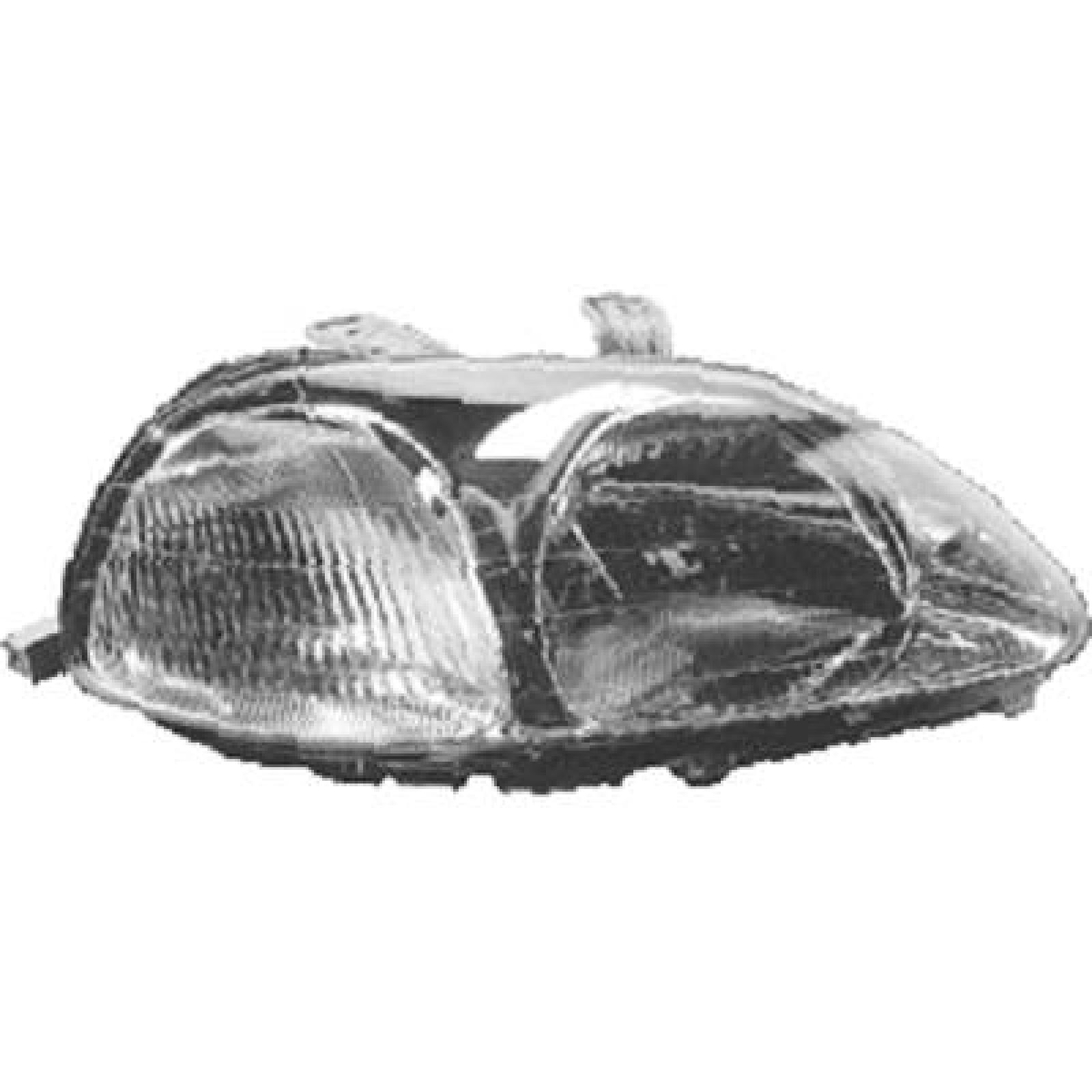 Farol principal Direito para Honda Civic Coupé (2 portas) 95-99