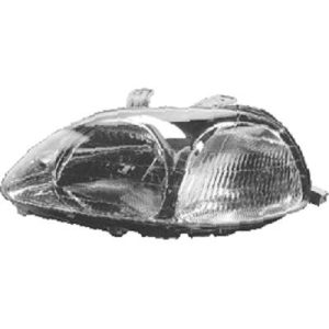 Farol principal Esquerdo para Honda Civic Hatchback (3 portas) 95-99