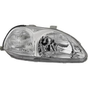 Farol principal Direito para Honda Civic Coupé (2 portas) 95-99