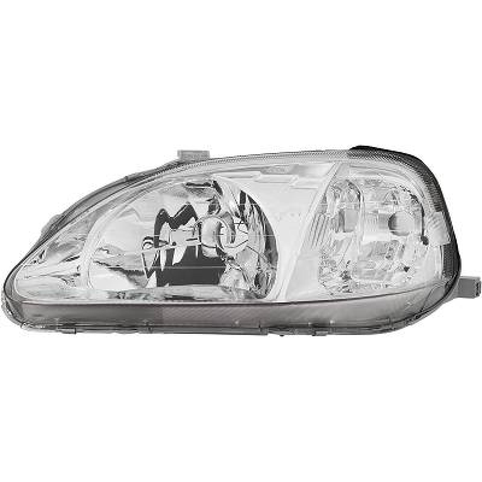 Farol principal Esquerdo para Honda Civic 99-01 3+4 portas