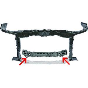Revestimento dianteiro para Honda Civic (FK) 12-16