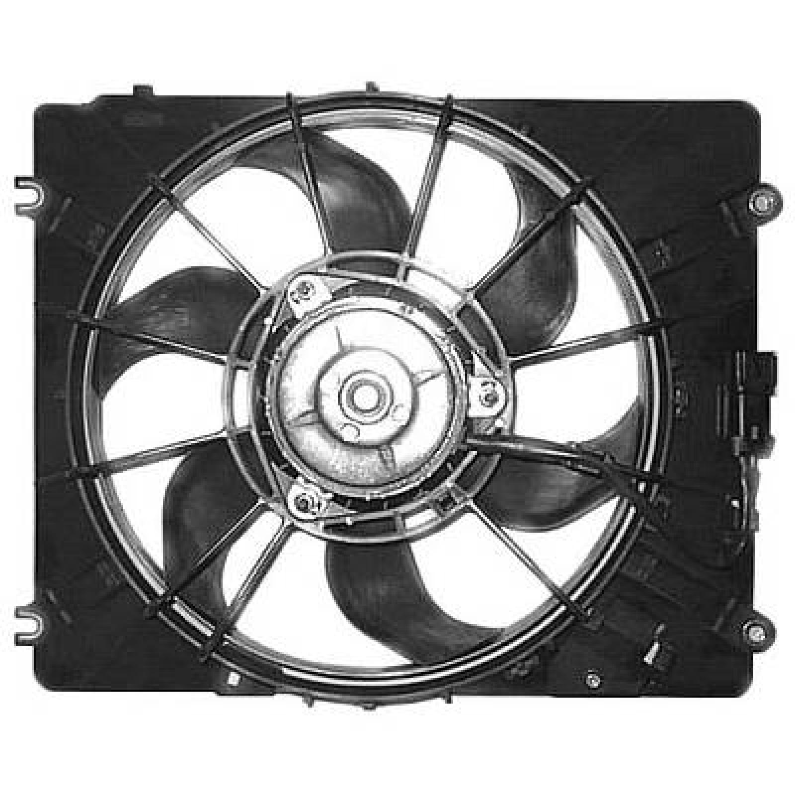 Ventilador, refrigeração do motor para Honda Jazz 02-08