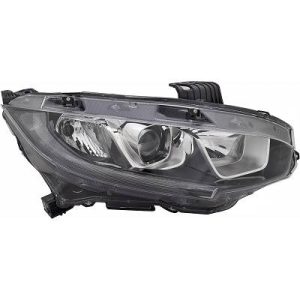 Farol principal Direito para Honda Civic 17->>