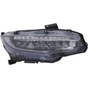 Farol principal Direito para Honda Civic 17->>