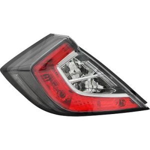 Luz traseira Esquerdo para Honda Civic 17->>