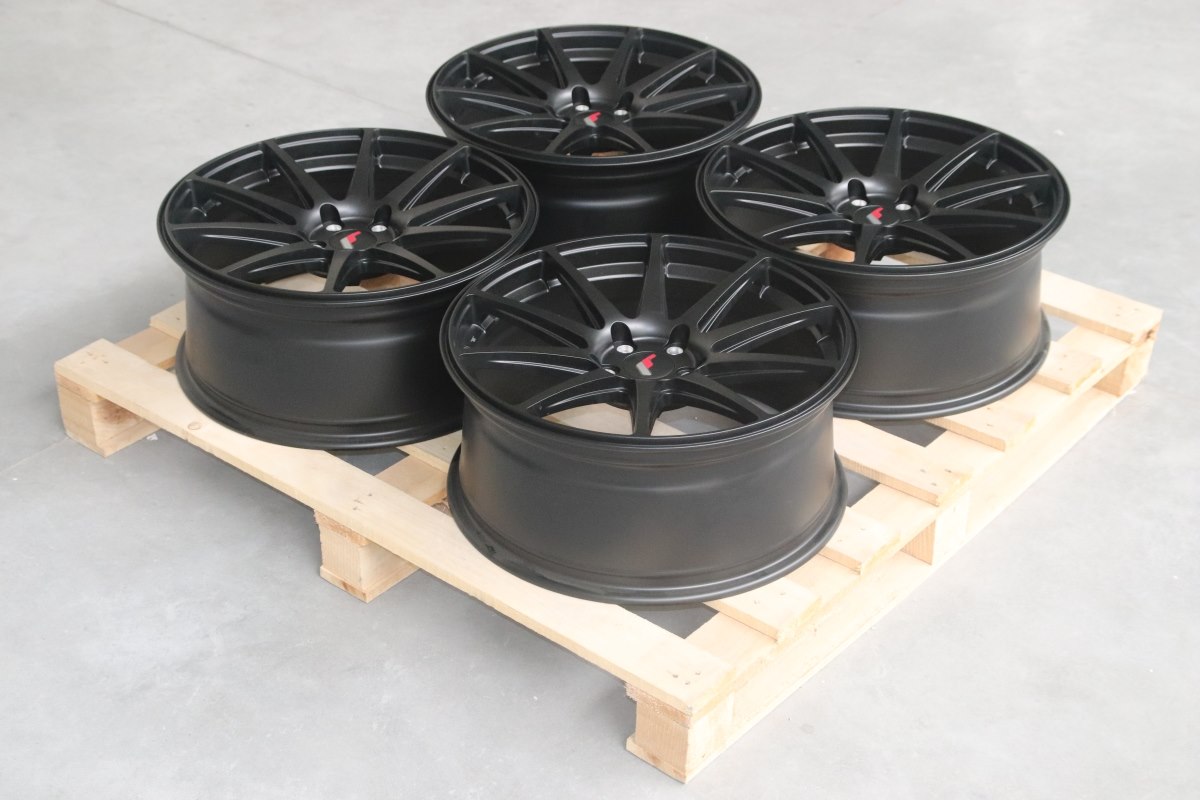 Jante JR Wheels Complete Sets 20x8,5 ET35 5x114,3 - Matt Black