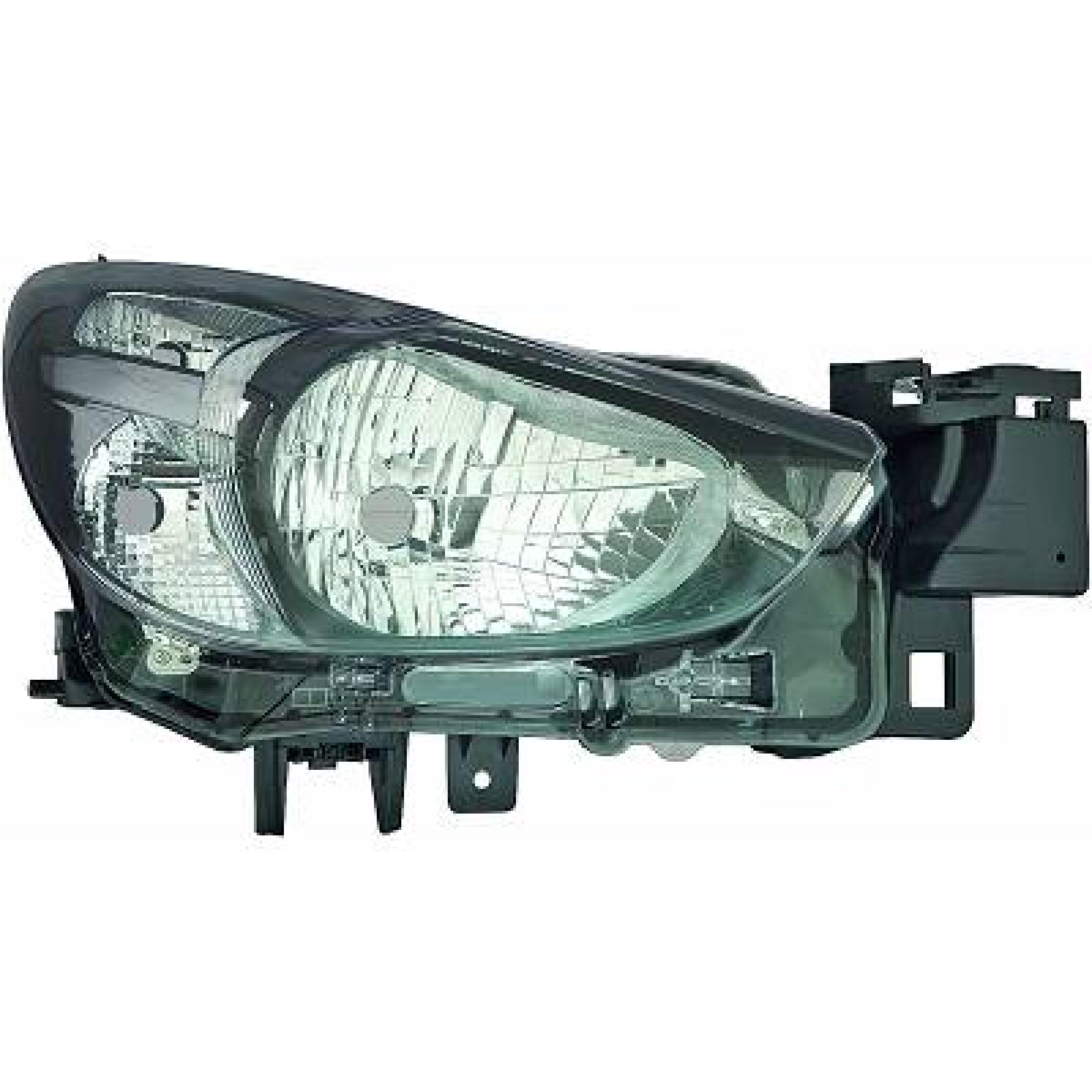 Farol principal Direito para Mazda 2 15->>