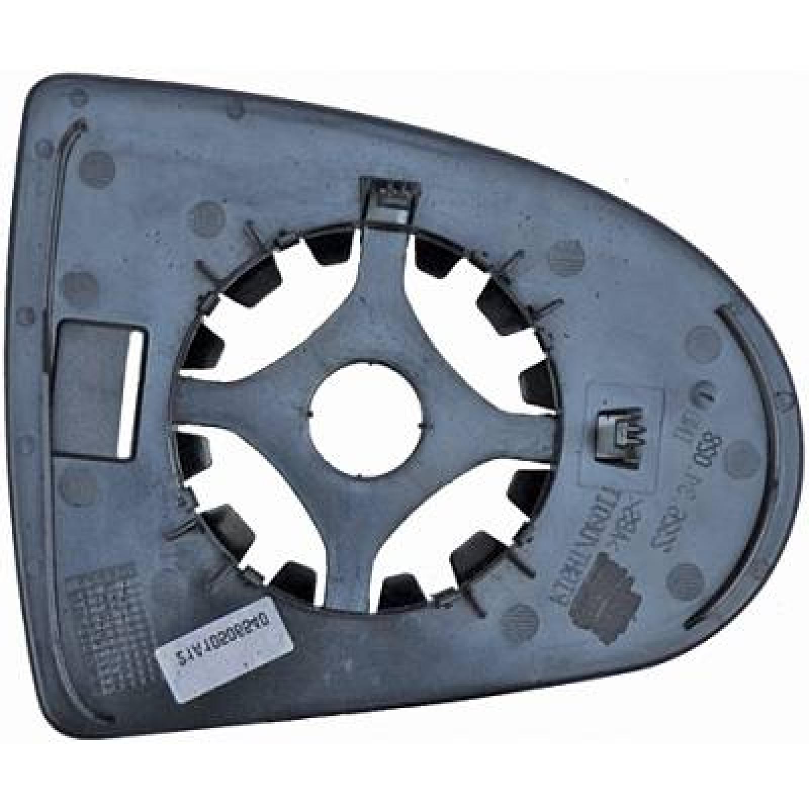 Vidro de espelho, espelho retrovisor exterior Esquerdo para Mitsubishi Colt 3/5 portas 08-12