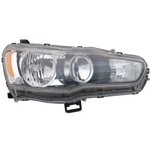 Farol principal Direito para Mitsubishi Lancer (Sportback) 08->>