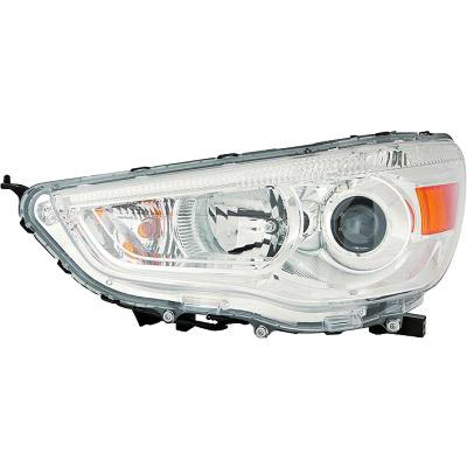 Farol principal Direito para Mitsubishi ASX 10->>