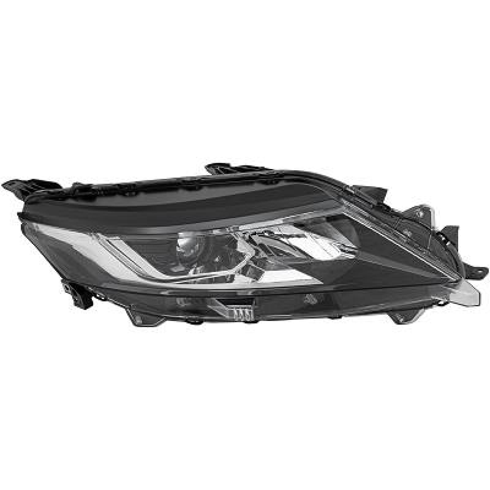 Farol principal Direito para Mitsubishi L200 15->>