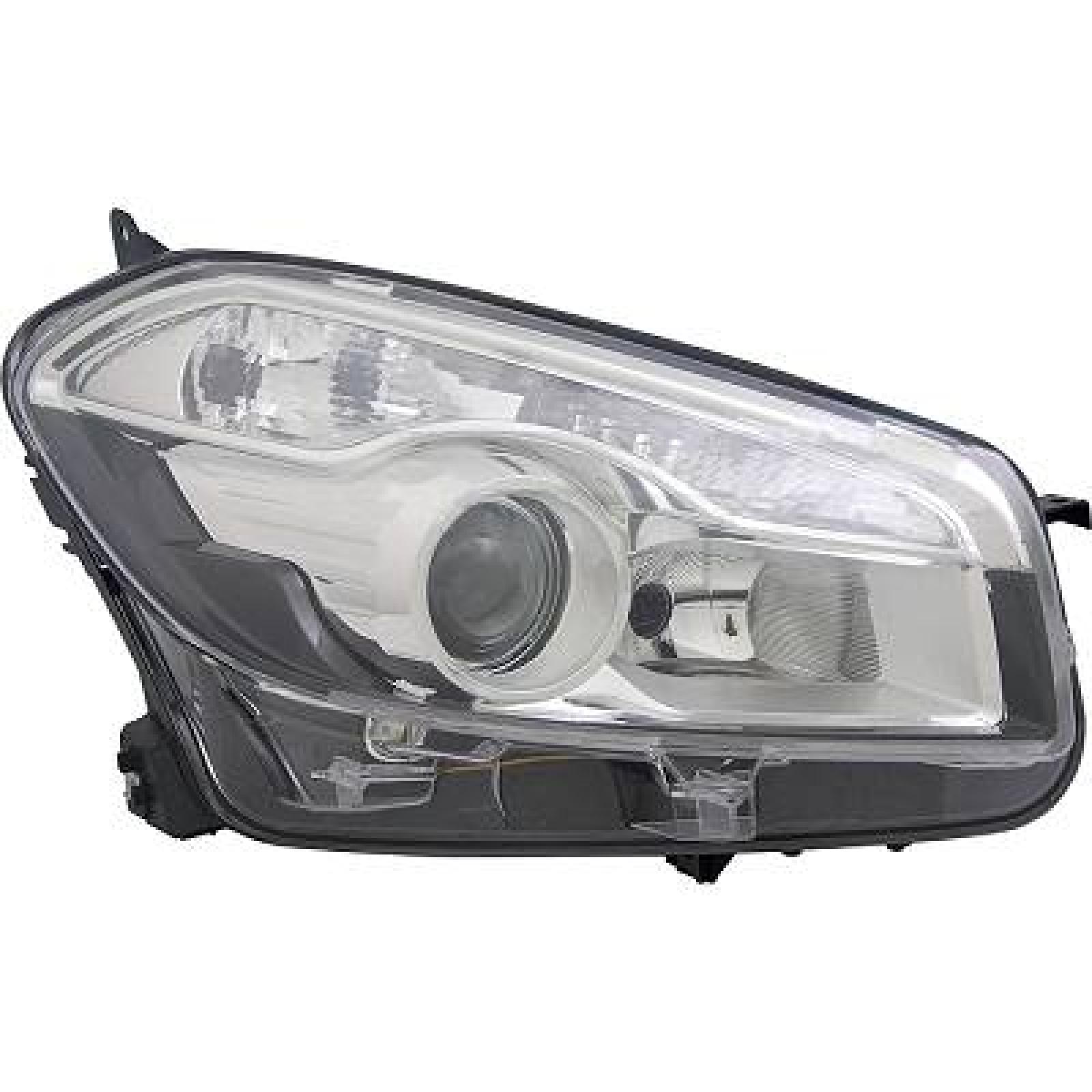 Farol principal Direito para Nissan Qashqai 10-13