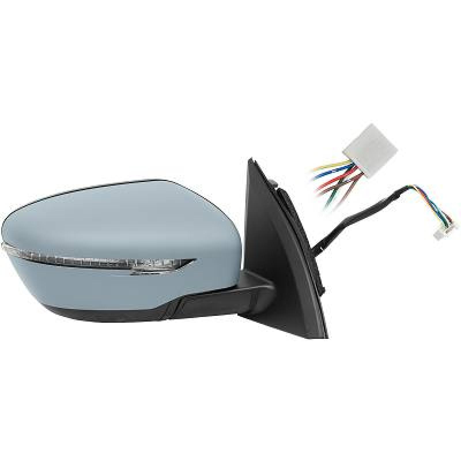 Retrovisor exterior Direito para Nissan Qashqai 14-17
