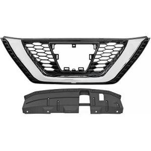 Grelha de radiador para Nissan Qashqai 17->>
