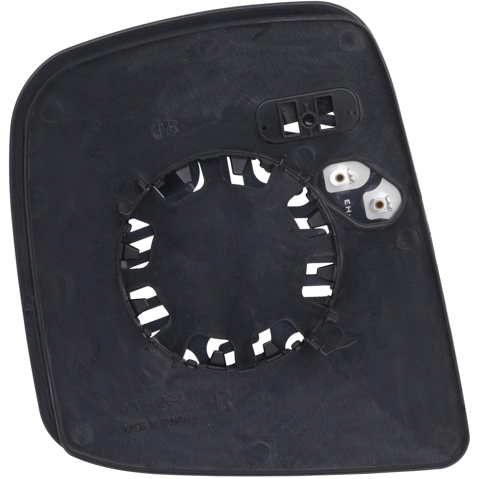 Vidro de espelho, espelho retrovisor exterior Direito para Nissan NV 200 10->>
