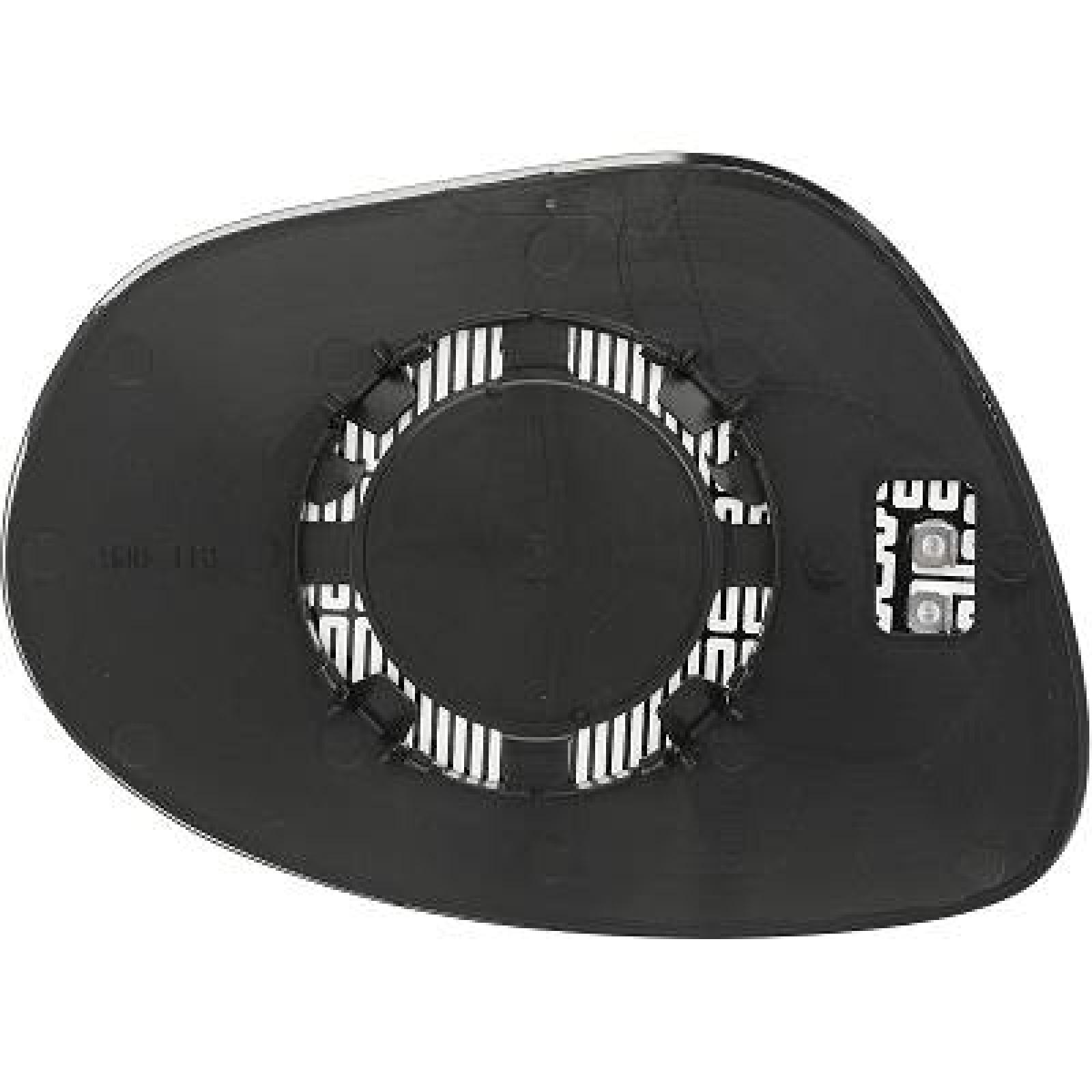Vidro de espelho, espelho retrovisor exterior Esquerdo para Nissan Juke 10-14