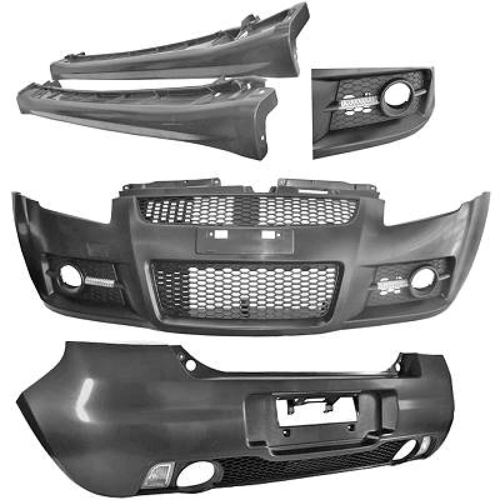 Pára-choques Traseiro para Suzuki Swift 05-10