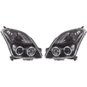 Jogo de faróis principais para Suzuki Swift 05-10