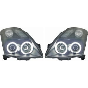 Jogo de faróis principais para Suzuki Swift 05-10
