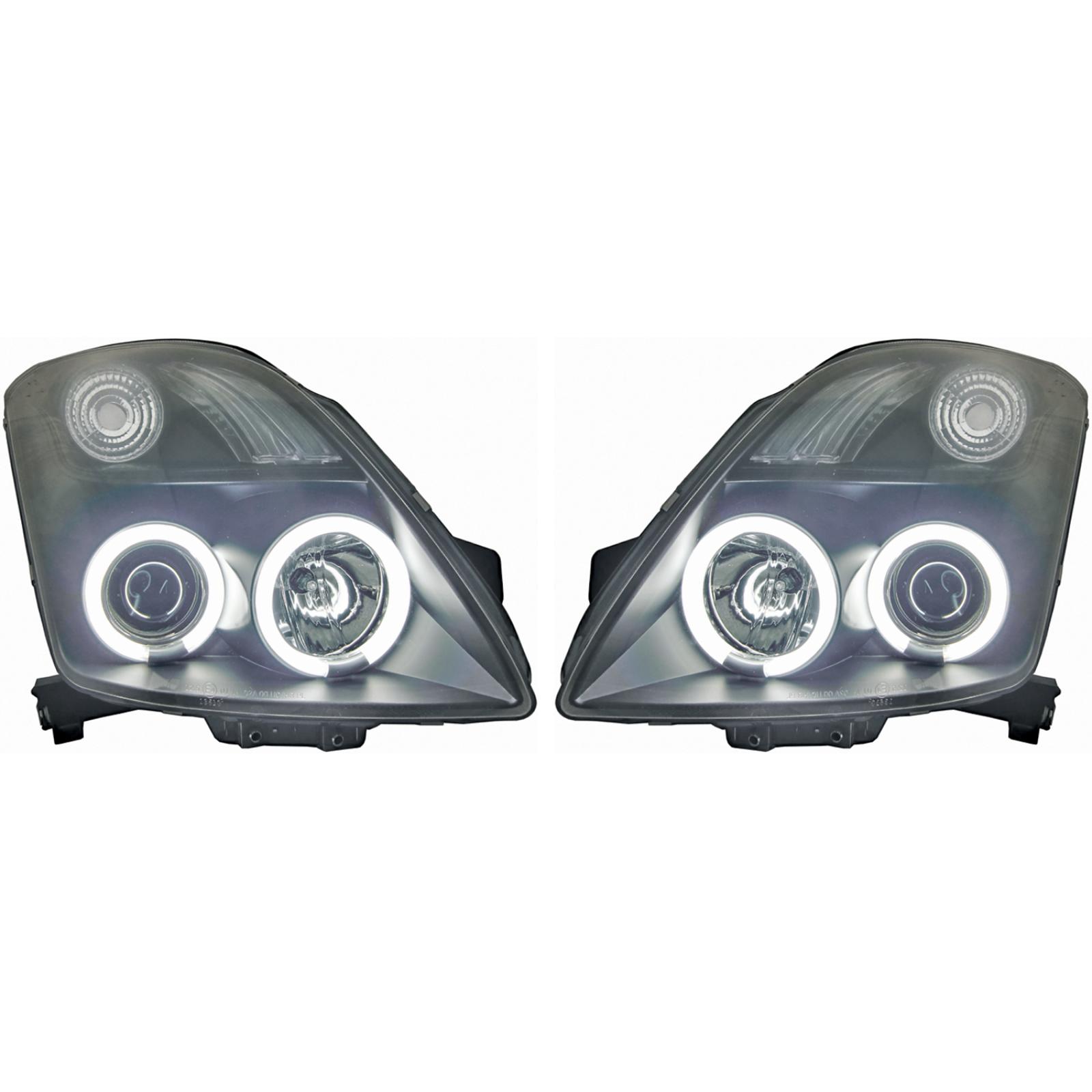 Jogo de faróis principais para Suzuki Swift 05-10