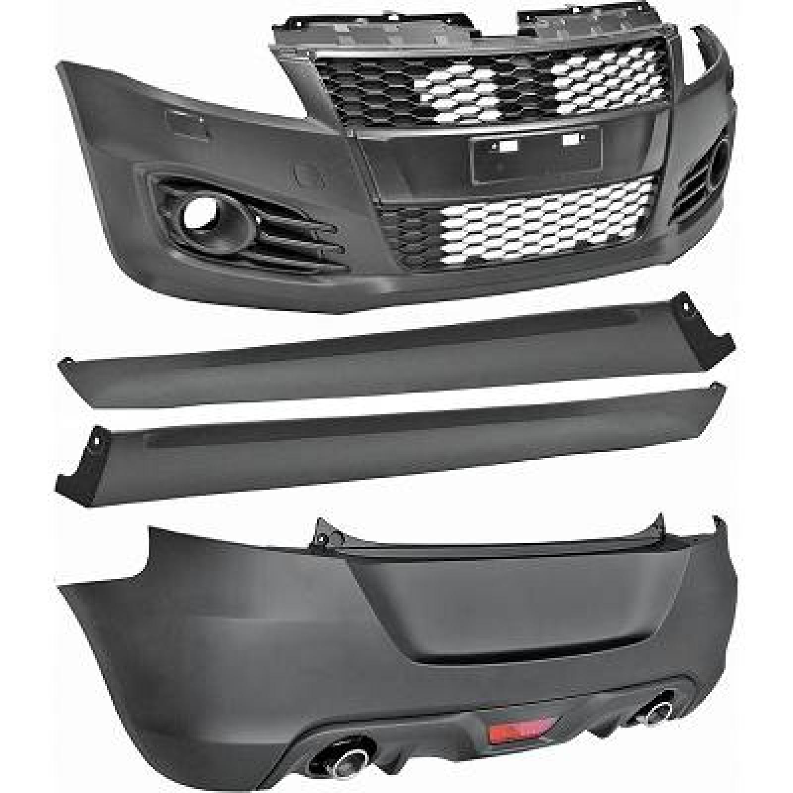 Pára-choques Traseiro para Suzuki Swift 10-17