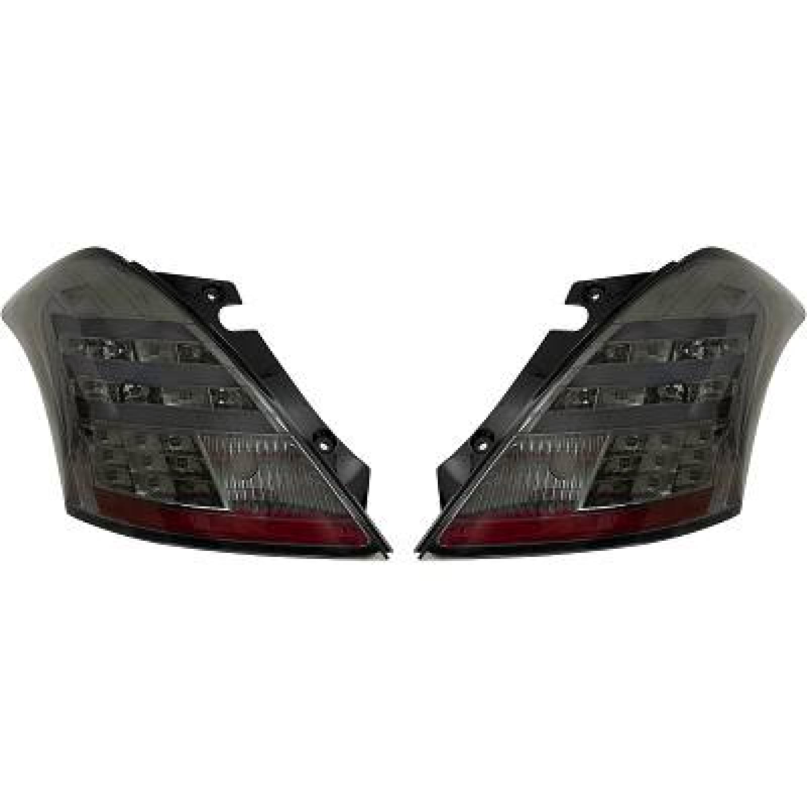 Jogo de farolins traseiros para Suzuki Swift 10-17