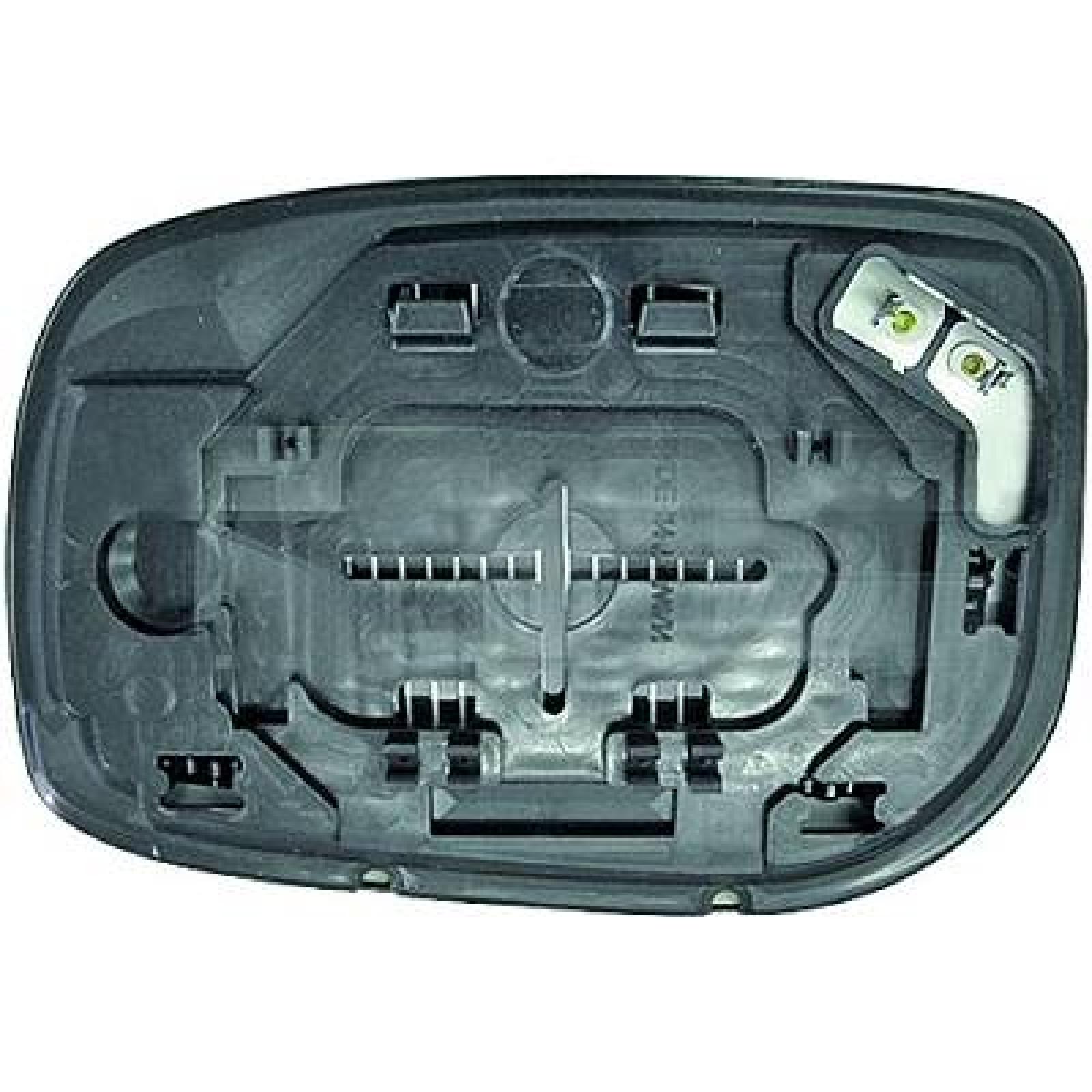 Vidro de espelho, espelho retrovisor exterior Direito para Toyota Yaris 06-08